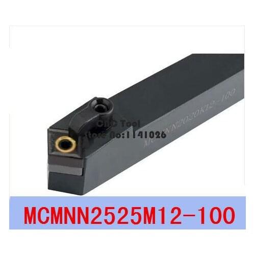 High Quality MCMNN2525M12-100 Metal Lathe Cutting Tools CNC Turning Tool 25mm*25mm*150mm External Turning Tool