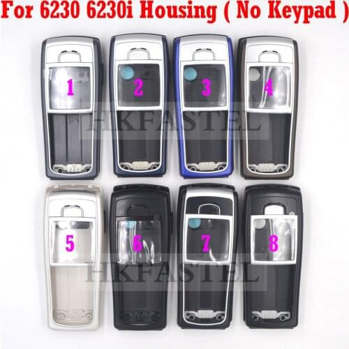 5A High Quality Housing For Nokia 6230 6230i New Full Complete Mobile Phone Cover Case (No Keypad )