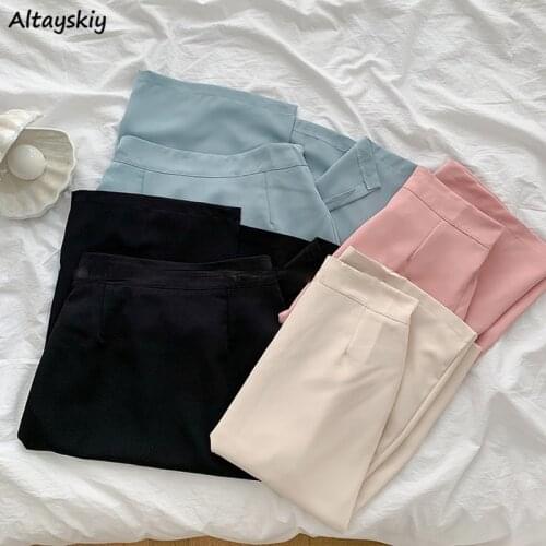 Skirts Women Summer Empire Ulzzang 4 Colors Ladies Elegant Simple A-line 2021 Solid Mid-calf Students Street Style Basic Fashion