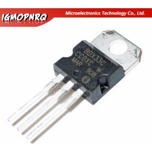 10PCS BDX33C TO220 BDX33 TO-220 new