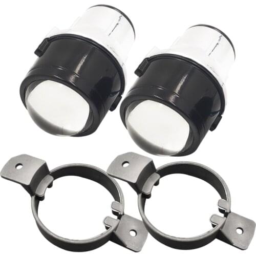 2.5'' Fog Lights Bixenon Projector Lens Retrofit Fog lamp Car For Nissan MARCH QASHQAI Sunny LIVINA TEANA GENISS SYLPHY X-TRAIL