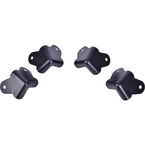 New 4PCS Speaker Corners Metal Angle Rounded Protector Guitar Amplifier Stage