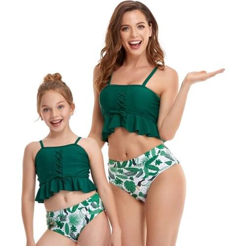 High Waisted Bikini Sets Sexy Tank Top Swimsuit Two Pieces Swimwear Women 2021 New Beach Bathing Suits