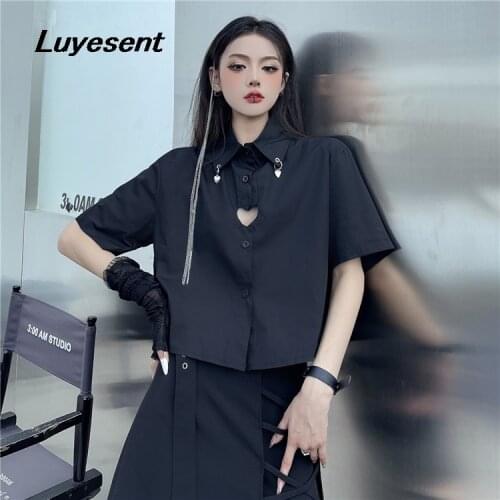 Белые блузки Luyesent China At AliExpress