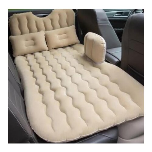 Car Back Seat Family Couple 2 Person Pad Lover Sex Bed Travel Outdoor Tent Mattress SUV Inflatable Cushion Rest Mat with Pump