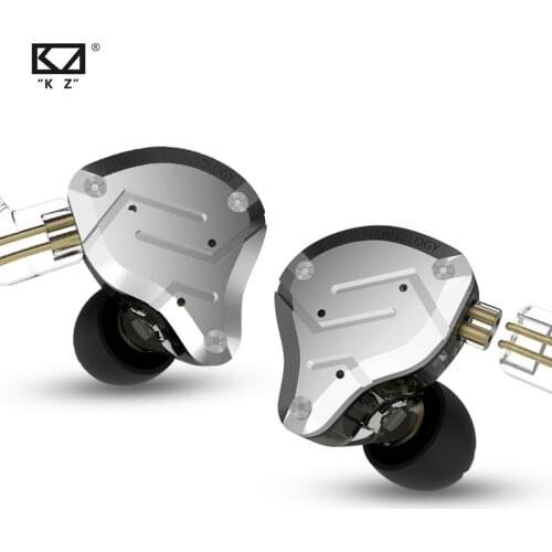 KZ ZS10 PRO In Ear Headset Metal 4ba + 1dd Hybrid 10 Units Hifi Bass Ears Monitor Earphones Sport Noise Cancelling 2pin for ZSX