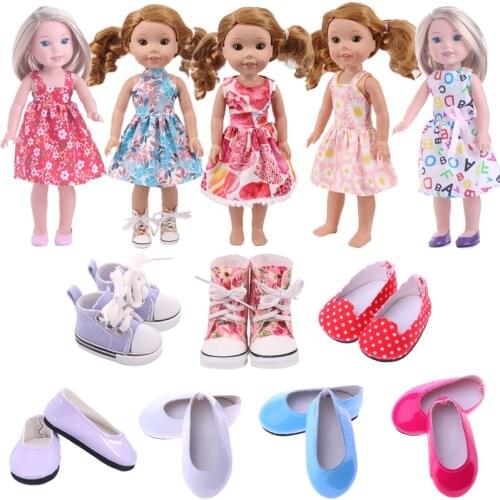 New Doll Clothes，Shoes For 14.5 Inch Dolls Skirt Dress Fit Blyth Doll For 1/6 BJD SD Doll Toy Accessories，Childrens Best Gift