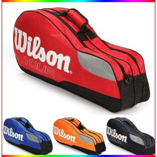 New Large Capacity Outdoor Sports Waterproof Badminton Tennis Racket Bag Golf Bag Can Be Put Sneakers Shoulder Sports Bag