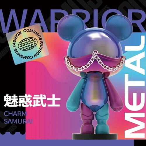 Original Interstellar Bear Series Blind Box Kawaii Figure Doll Collection Decoration Cute Facemask Model Toy Gift For Adult Kids