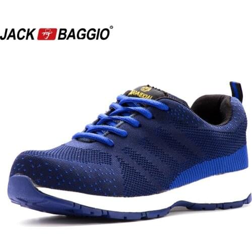 Casual Shoes 2020 Breathable and Lightweight Mountaineering Safety Shoes, Safety Shoes, Anti-smash and anti-Puncture