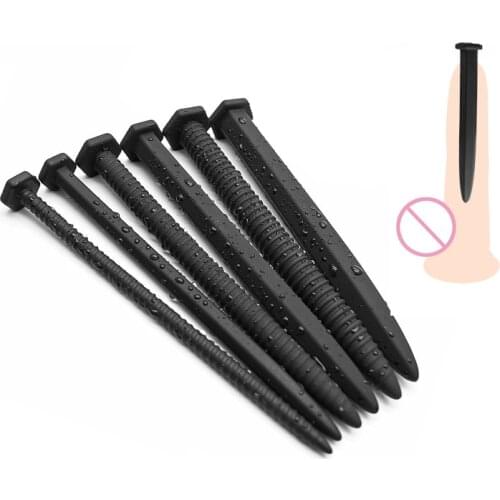 Silicone Horse Eye Rod Urethral Plug Dilatation BDSM Urethral Blockage Male Horse Eye Phallus Stimulates Homosexuality Of Stick