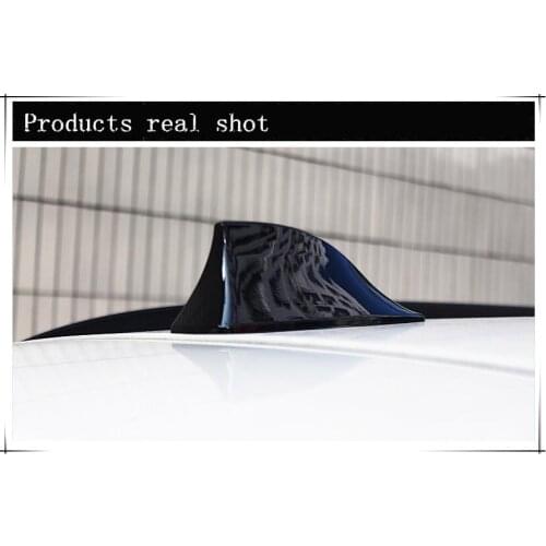Car styling Antenna Shark fin Radio FM Aerials Sticker For kia Rio 3 4 Sorento 2 3 Sportage 3 4 Stonic Picanto 2 3 Accessories