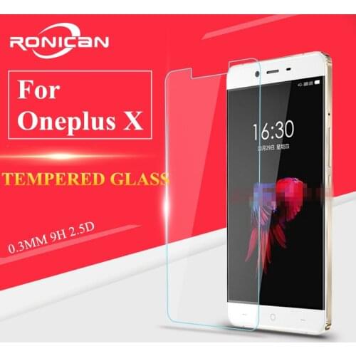 Glass Oneplus X Tempered Glass for Oneplus X Screen Protector for Oneplus X Glass One Plus X HD Protective Thin Film RONICAN