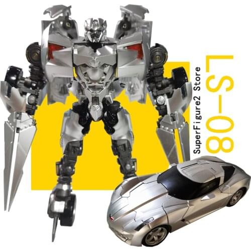 Transformation G1 Movie Anime Figure LS08 LS-08 Model Robot Deformable Deformable Robot Car OP Commander Alloy Boy Toy