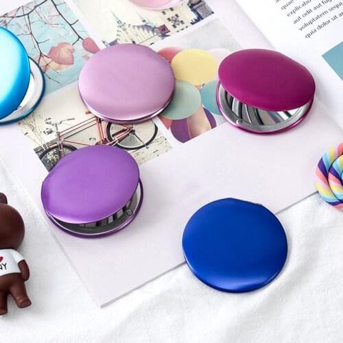 Small Makeup Mirror Cosmetic Magnifying Make Up Mirror for Purse Travel Bag Home Office Mirror