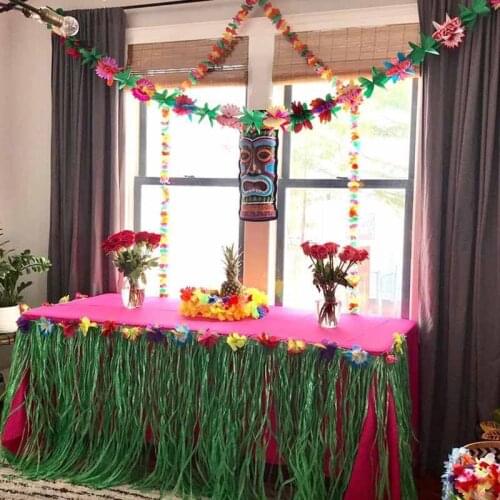 1 Pcs Hawaiian Style Paper Lappa Banner Beach Party Hanging Decoration Three-Dimensional Hexagonal Luau Wedding Birthday Decor