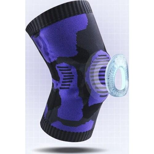 1pc Knee Pad Sleeve Compression Knitted Leg Support Patella Protector For Outdoor Gym Weight Lifting Basketball Fitness