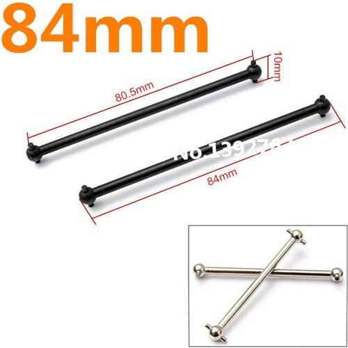 2Pcs HSP Part RC Cars 06061 Dogbone 84mm Fit HSP RC 1/10 4WD Off-Road Car Truck