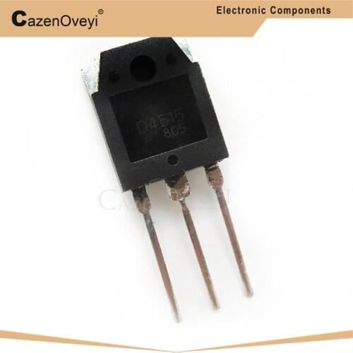 5pcs/lot 3DD4515 D4515 TO-3P 400V 15A In Stock