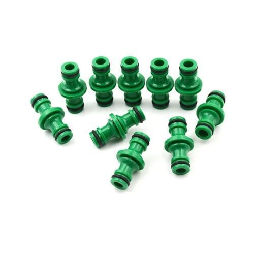 5x1.5cm Joiner Repair Coupling 1/2' Garden Hose Quickly Fittings Pipe Connectors Wash Water Tube Connectors 5Pcs