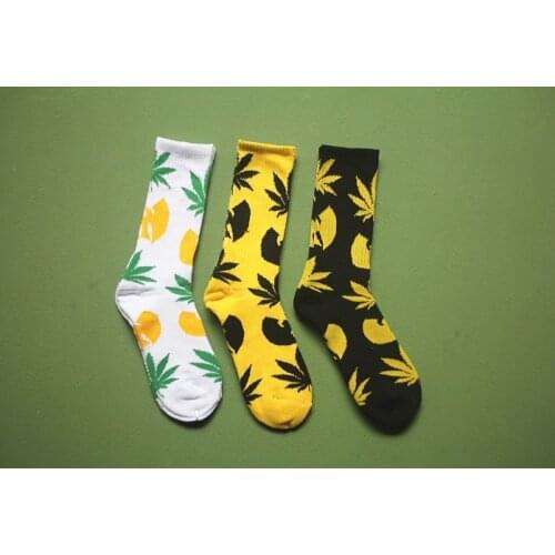 6Pairs calcetines divertidos Reggae Bob Marley pop socket Rock and roll Winter Autumn Cotton Hiphop socks for Women Men