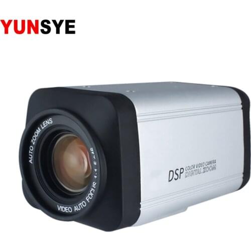 YUNSYE Analog camera 36X Optical Zoom HD AHD 1080P Auto Focus CCTV Box Camera For AHD CVI TVI CVBS DVR 4 in 1 zoom camera