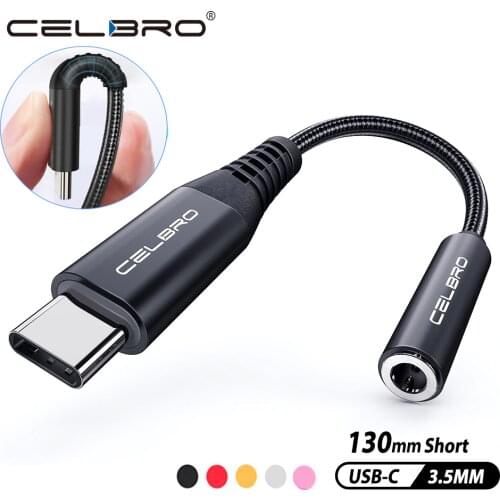 Type C 3.5mm Aux Adapter Usb Type C To 3.5MM Aux Audio Cable Headphone Jack Adapter For Google Pixel 4A 4 3 2 XL Huawei P40 Pro
