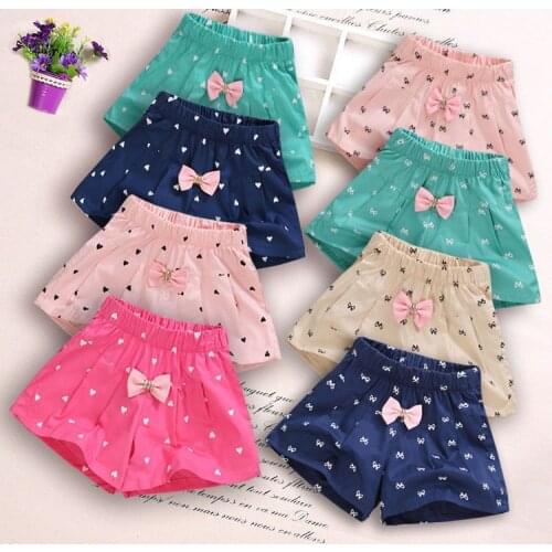 2021 cotton childrens Summer Shorts Princess Shorts Girls Fashion Girls Shorts childrens shorts flower girls