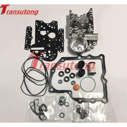 DQ200 0AM DSG Transmission Housing 0AM325066C + Overhaul Gasket Filter Rubber Ring Dirt-proof Cover For AUDI VW SKODA 7-Speed