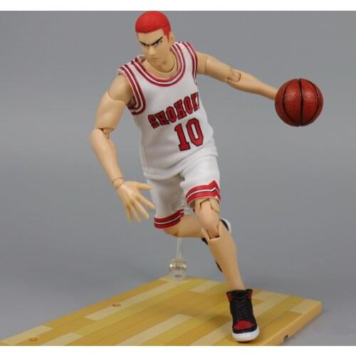 Dasin GT model 6 inch action figure anime Slam Dunk Shohoku Hanamichi Sakuragi white cloth ND028