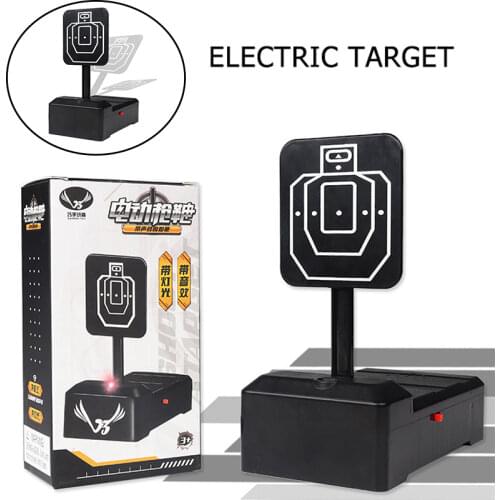 Electric Shooting Target Accessories Kids Sound Light Shooting Game toys High Precision Scoring Electric Target for CS Parts