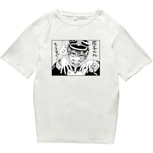 Hot Sale Boys T-shirt Toilet-Bound Hanako kun 7 Colors Sportwear Student Soft Polyester Breathable Clothing Size XS-4XL