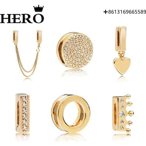 Hero100% 925 Sterling Silver Original Copy High Quality 1:1 Beads With Logo Free Of Charge Wholesale Manufacturers