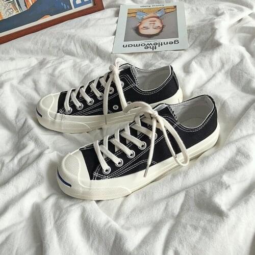 Vulcanized Sports Shoes Mens Canvas Shoes 2021 New Leisure Shoes in 5 Colors Harajuku Style Boys' Sports Shoes Classic