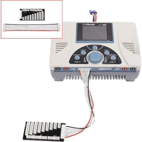 For ICharger 4010 duo 308 PL8 PL6 8S 10S Parallel Charging Board Adapter Charger Plate Balance Charing Cable Line