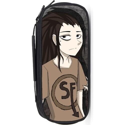 New Game Sally Face Pencil Bags Student Multifunction Pencil Case Boy Girl Zipper School Supplies Sotrage Bags Wallet