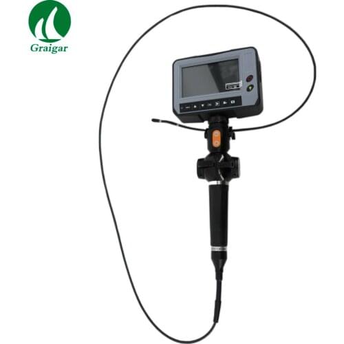 DR4540F 4.3''LCD Industry Video Snake Endoscope 4 Way Inspection Camera Borescope Handheld OD 4.0mm Industrial Endoscope 1.5m