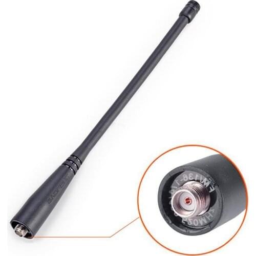 Walkie talkie for BaoFeng uv-5r antenna SMA-Female UHF/VHF 136-174/400-520 MHz for UV5R UV-82 GT-3 Baofeng Walkie Talkie Parts