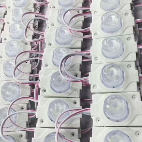 LED modules store front window lighting lens sign Lamp 1 SMD 3030 Cold white ip67 Waterproof Strip Light led backlight