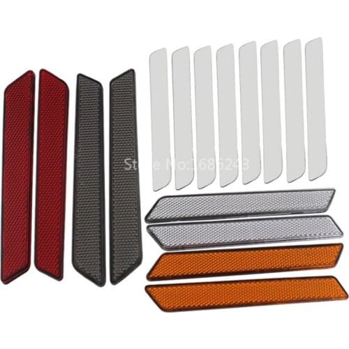 Motorcycle Saddlebag Guard Reflector Stickers Decorative Cover Fit For Harley Touring Electra Glide Road Glide Road King 14-17