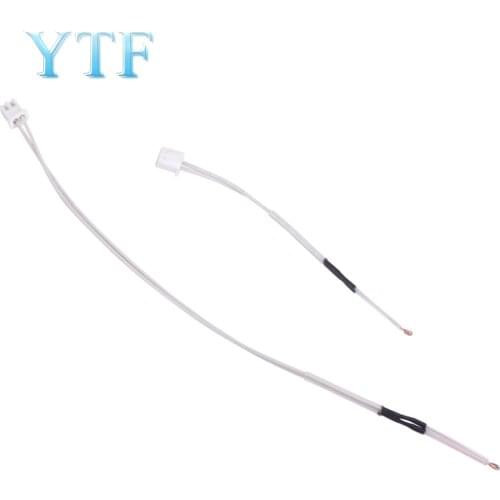 100K NTC 3950 Single-Ended Glass Sealed Thermistor Temperature Sensor With XH2.54-2P Terminal 1M Cable For 3D Printer