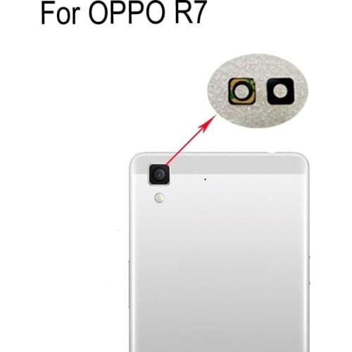 Test Good For OPPO R7 r7 Rear Back Camera Glass Lens For OPPO R 7 Repair Spare Parts For OPPOR7 Replacement