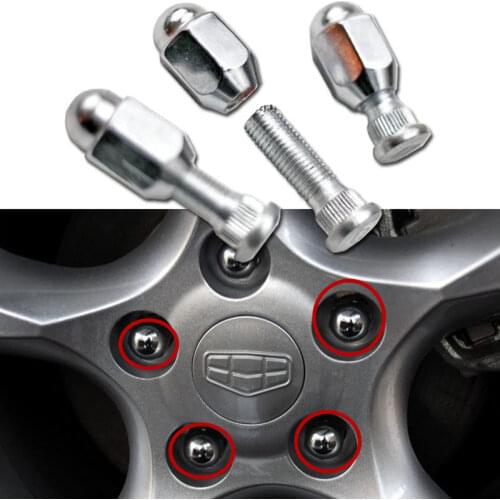 Car wheel screw nut, the original car parts for Geely Emgrand EC7 EC715 EC718 Emgrand7 E7,Emgrand7-RV EC7-RV EC715-RV EC718-RV