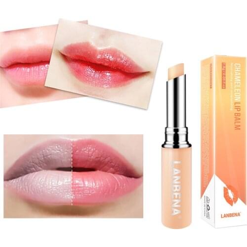 1 PC Lip Balm Color Changing Moisturizing Lip Gloss Natural Long Lasting Lipstick Lip Glaze Makeup Repair Lip Care Cosmetics