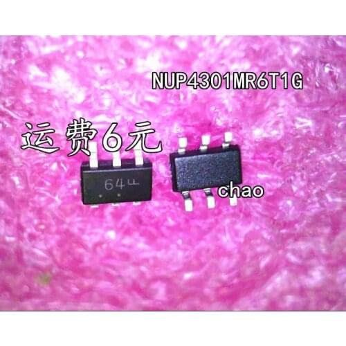 100PCS/ NUP2105LT1G 27E NUP2105L NUP2201MR6T1G 62 NUP2201 NUP4201MR6T1G 63 NUP4201 NUP4301MR6T1G 64 NUP4301 SOT23 nowy oryginał