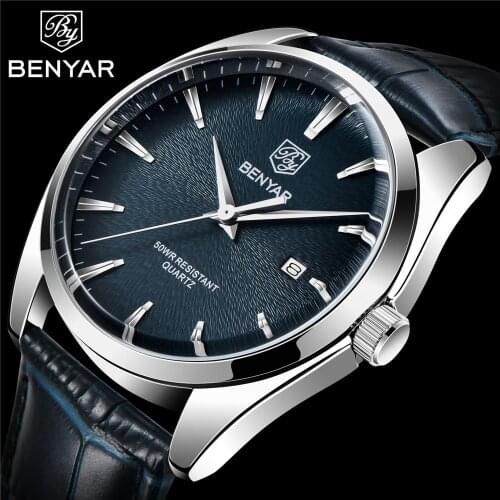 2020 BENYAR Design Brand Luxury Waterproof Mens Quartz Watch Fashion Casual Sports Watch Mens Military Watch Relogio Masculino