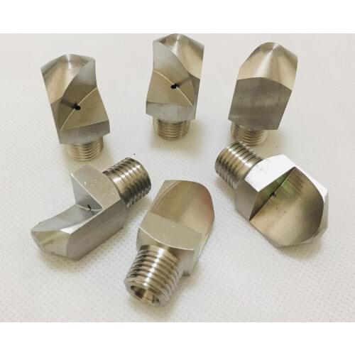 50 pcs/lot ) custom made 1/8" 1/4" 3/8"/ 1/2"narrow angle flat fan nozzle
