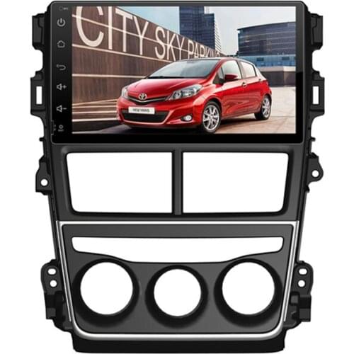 2 Din 9" Android 9.0 Touch Screen Car Radio For Toyota Vios Yaris 2018 Car Multimedia Player Stereo 8 Core Car Audio DSP GPS