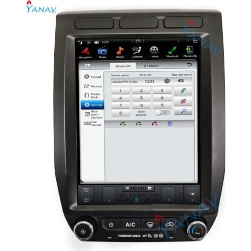 Android vertical screen car radio MP3 player For-FORD F150 Raptor 2015-2019 car audio GPS navigation multimedia system player