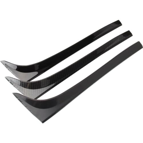 Carbon Fiber Rear Window Side Spoiler Wing For GOLF 7 MK7 GTD R 2014-2018 Car-styling Auto Rear Window Mirror Tail Accessories